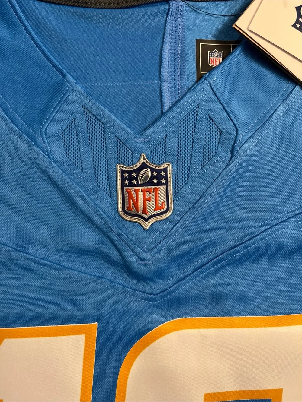 NWT Nike Los Angeles Chargers Justin Herbert Vapor F.U.S.E. Limited Jersey 2XL